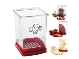 Fatiadores Multifuncionais De Frutas E Vegetais Com Fatiador De Placa De Pressão Fatiador Rápido Everley891