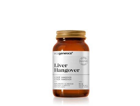 Suplemento Alimentar ECOGENETICSN Liver Hangover (60 Cápsulas)
