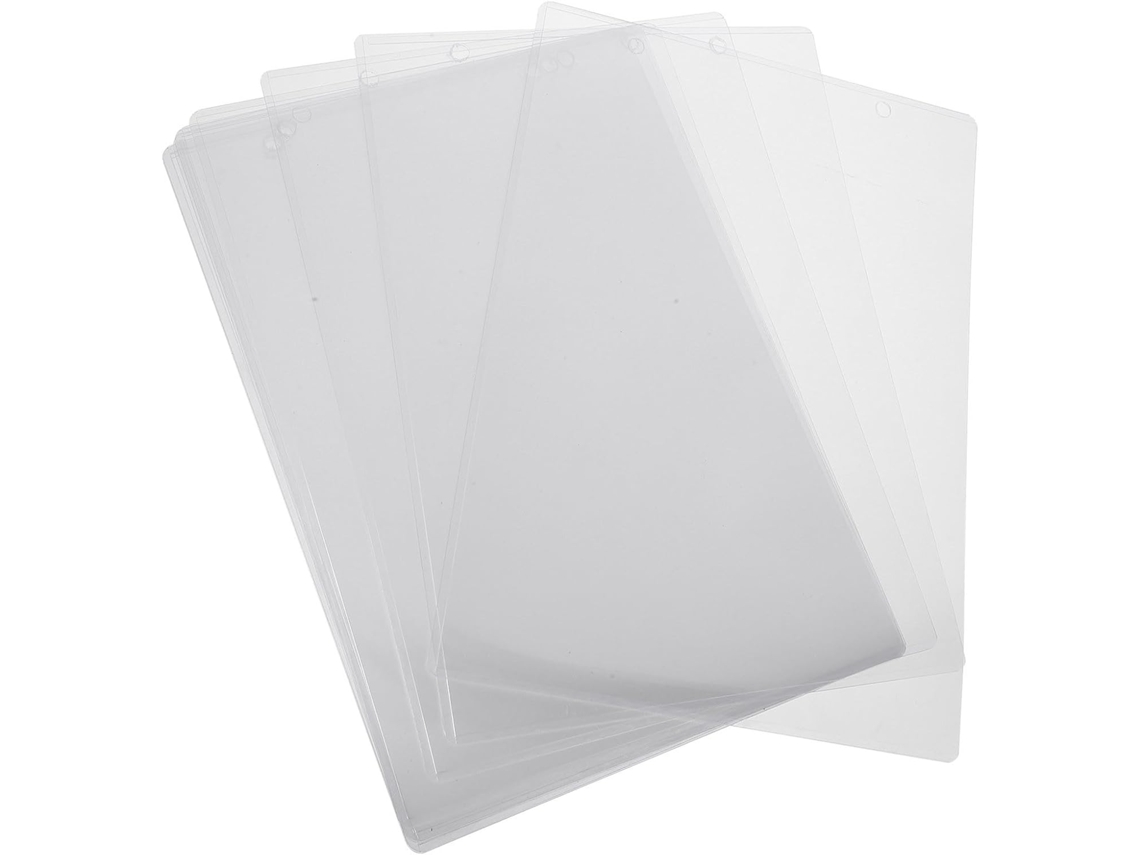 Kallory Conjunto De 10-capas Transparentes Documentos A4, Visibilidade Clara E Fácil Substituição, Material Abs
