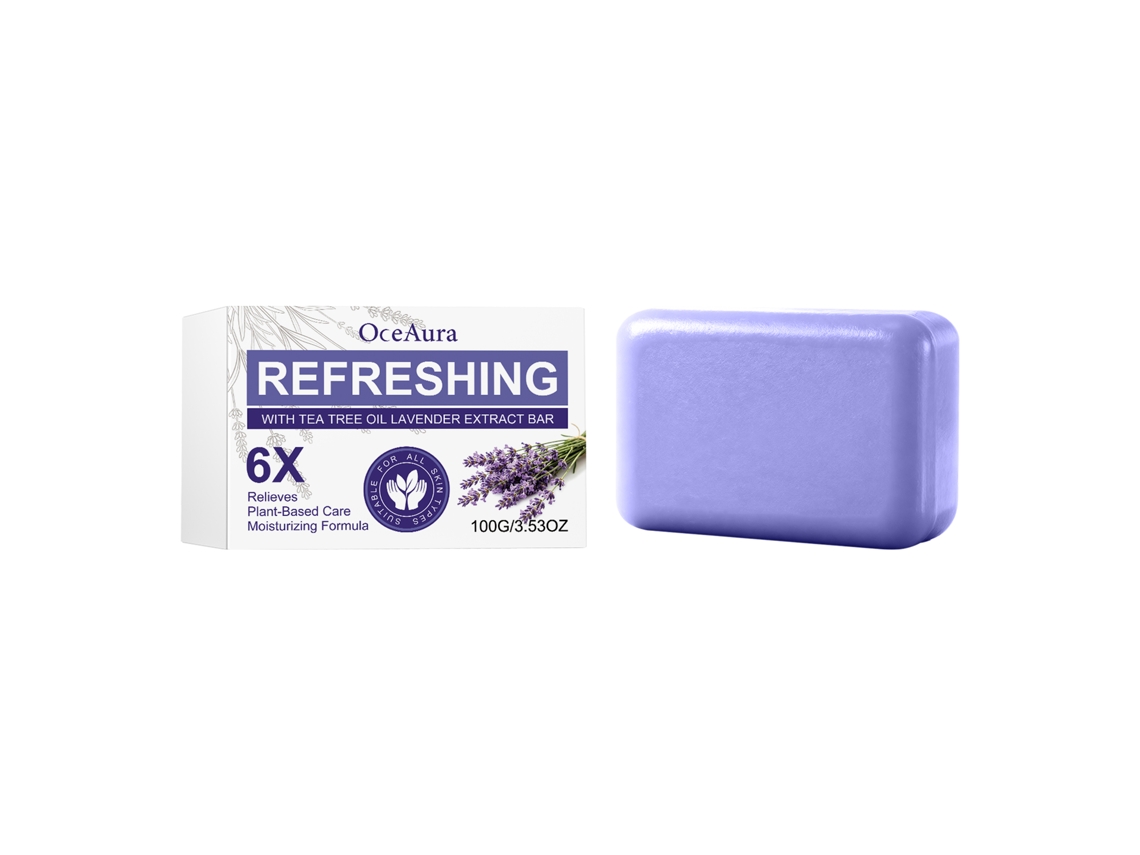 Sabonete de Limpeza Oceaura com Extracto de Plantas, Perfeito para Cuidados Diários LAXISCREED