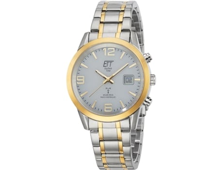 Relógio Masculino Ouro Aço Inoxidável Básico Egs-11501-42M ETT ECO TECH TIME