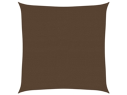 Toldo vela VIDAXL Brown (5x5 m)