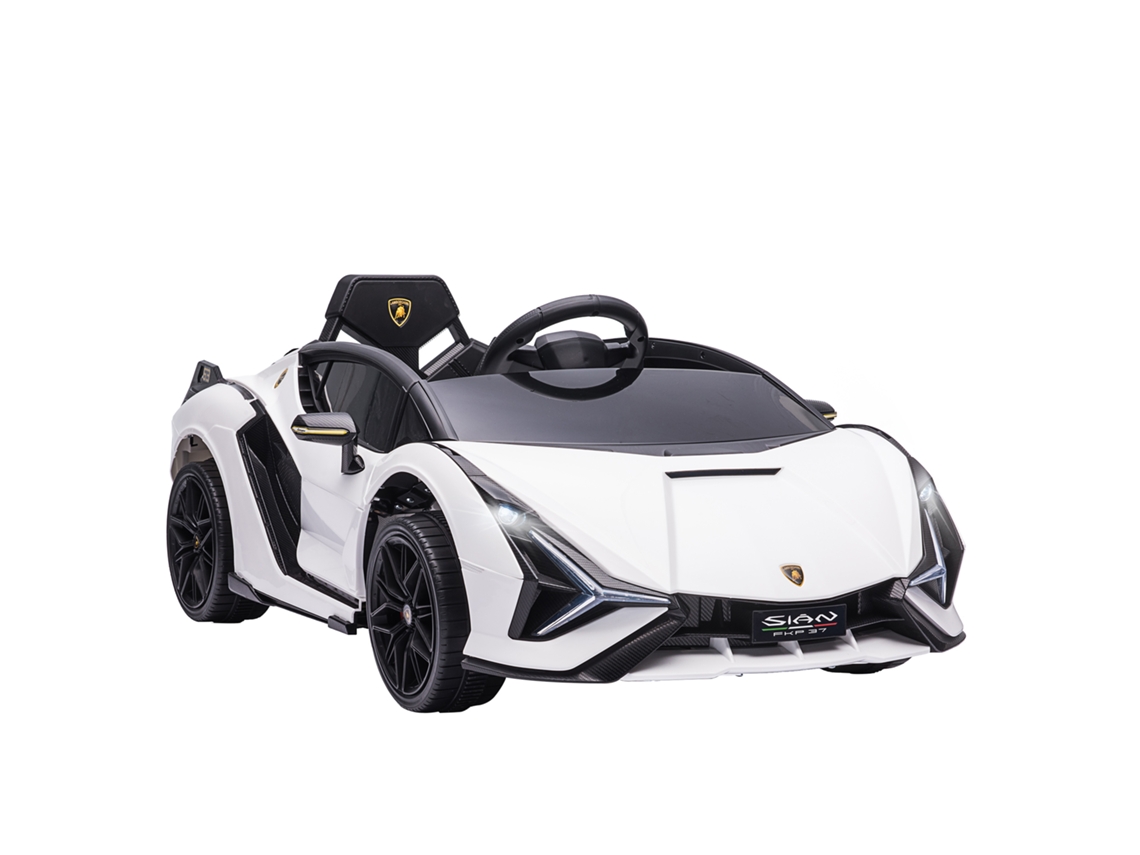 Carro Elétrico Lamborghini Sian 12v 108x62x40 Cm (controle Remoto, Abertura Portas, Mp3 Usb, Faróis)