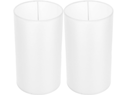 Conjunto de 2 Candeeiros de Mesa em Linho para Quarto SFUSHOS