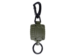Porta-chaves Retrátil Com Cordão De Aço De 60 Cm (23,62") Para Crachás E Chaveiros.
