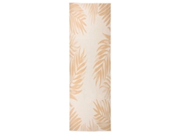 Vidaxl Tapete De Tecido Plano Para Exterior 80x250 Cm Padrão Folhas