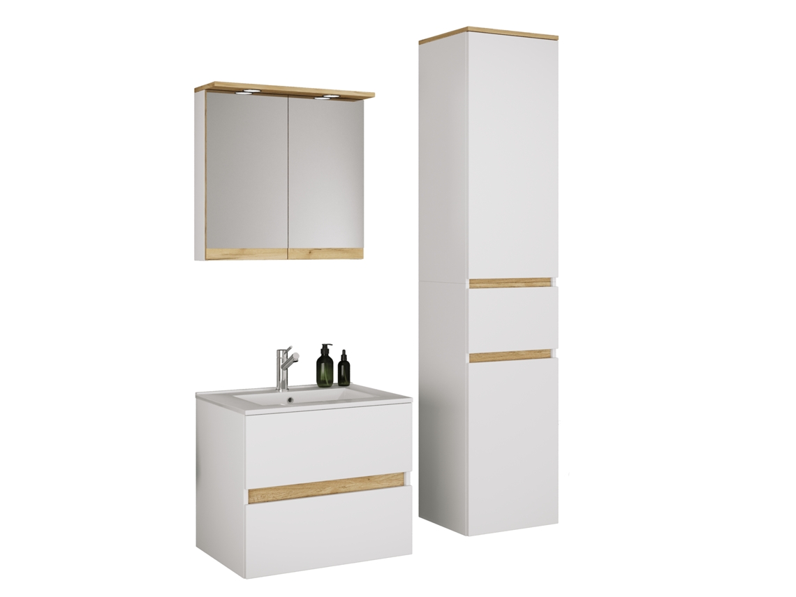 Conjunto de Móveis para Banheiro com Lavatório Cosila i 61 VCM
