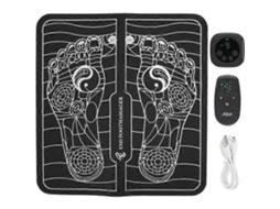 Tapete Massageador Elétrico Para Pés Eiffel Com Usb, Tela Lcd E Função Ems.