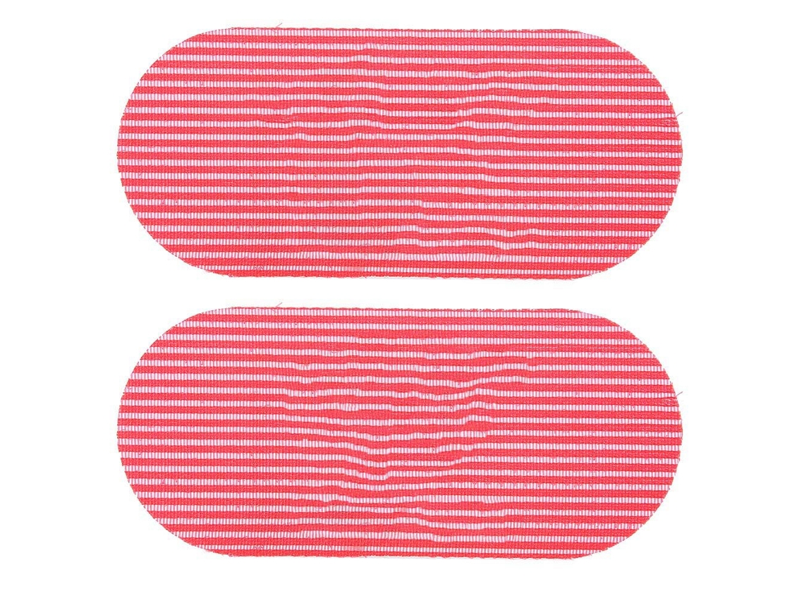 2026 pegatina Mágica para Pelo Retro Carving Pad de Peinados Franja Roja Sticker de Pelo
