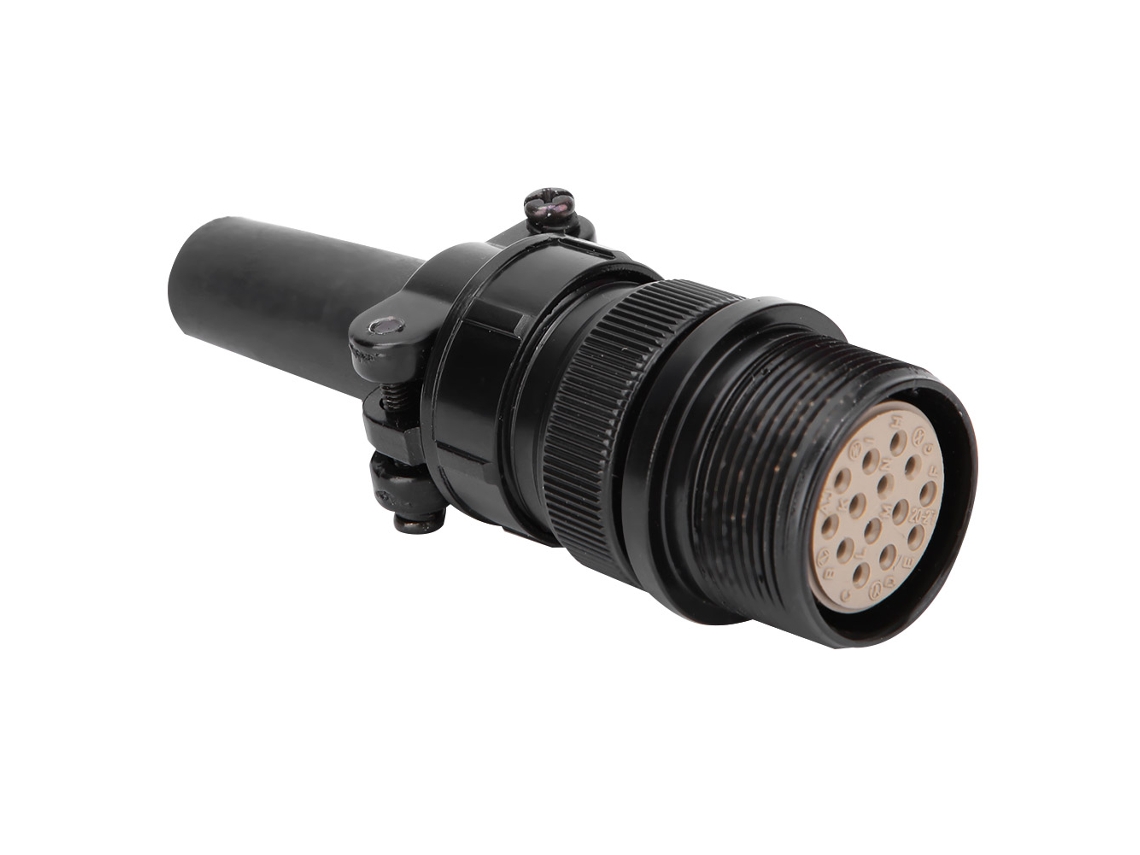 Conector Fêmea De 14 Pinos Aéreo Para Soldador Thermal Arc, Modelos 136960/152369, Montado Em Cabo