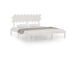 Bed Frame, Bed Frames Vidaxl Branco Madeira (180 X 200 Cm)