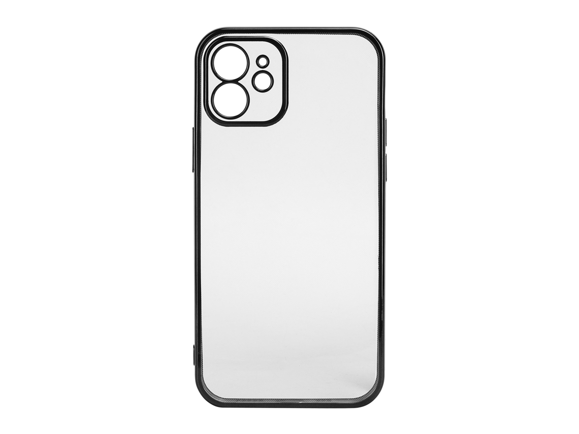 Capa TPU de plating total para iPhone 12 proteção anti queda e anti impressões digitais | S/MARCA