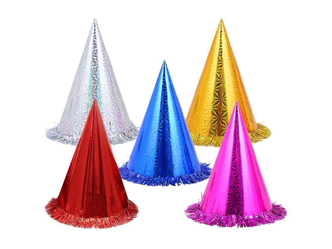 10pcs Chapéu De Cone De Festa Para Aniversário De Adereço De Foto Allinless