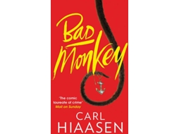 Livro Bad Monkey de Carl Hiaasen (Inglês)