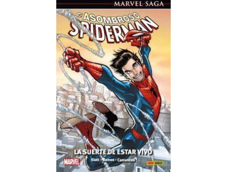 Livro Marvel Saga. El Asombroso Spiderman 46 : La suerte de estar vivo de Humberto Ramos, Christos Gage, [Et Al.] (Espanhol)