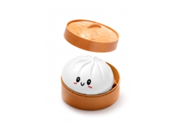 Brinquedo De Apertar Laxiscreed Pãozinho Com Rosto Sorridente E Cores Vivas Para Crianças