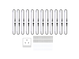 Fitas Led De Crescimento 12 Polegadas Para Plantas Interiores 12 Pacotes