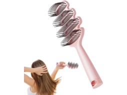 Escova E Pente Para Cabelo Feminino, Para Estilizar E Cuidar Do Couro Cabeludo