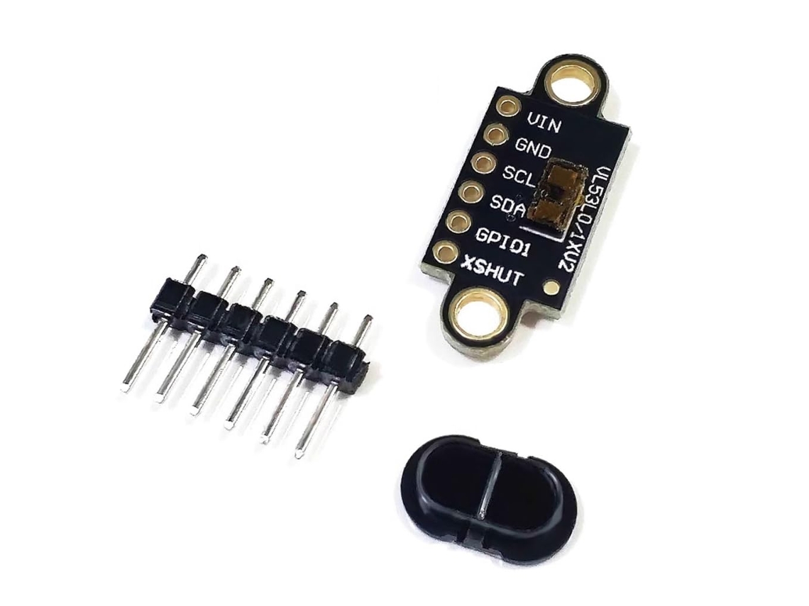 Módulo Sensor De Tempo Voo (tof) Vl53l1x Com Faixa 3,3 V A 5 Para