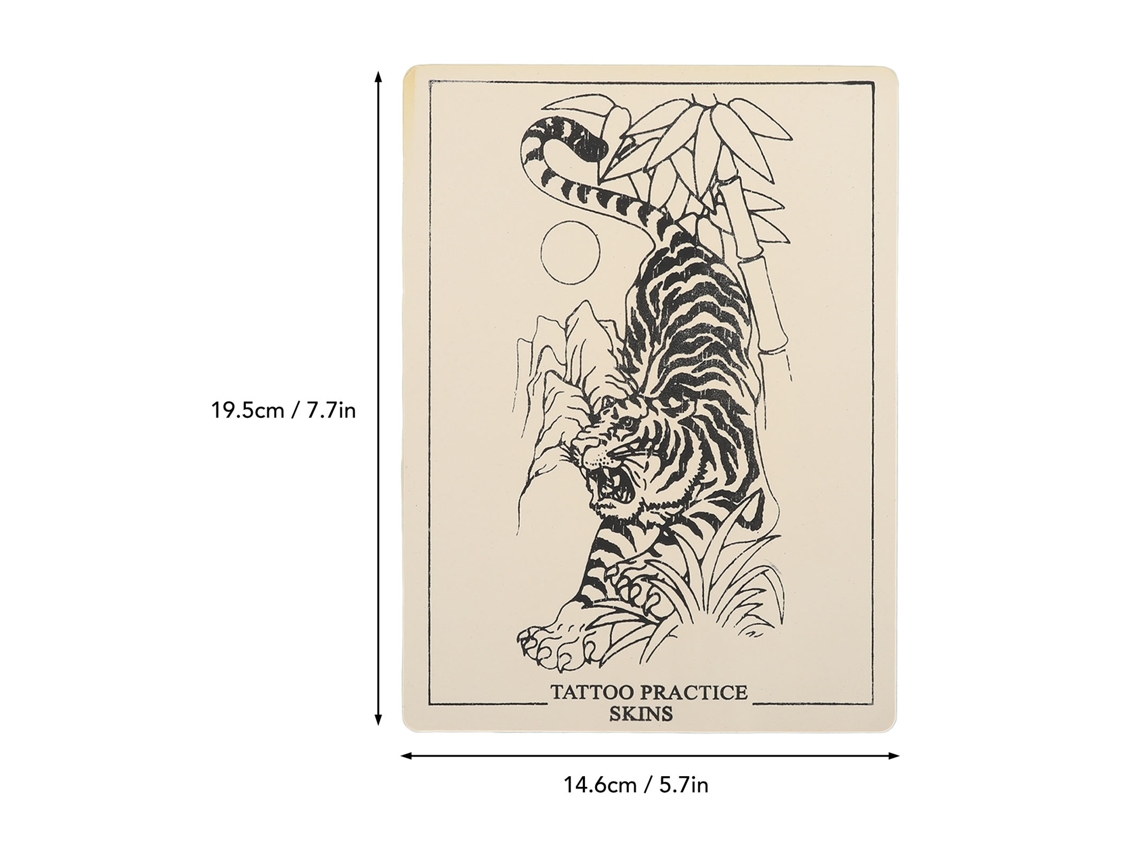 Conjunto De Papel Transferível Para Pele De Prática De Tatuagem + Eoocoo