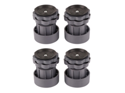 Suporte anti vibração Primerox 4pcs para máquina de lavar roupa base pé anti deslizante 8.5cm