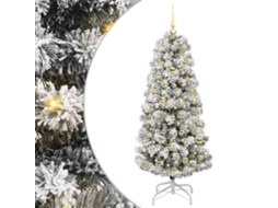 Conjunto 1 Decoração De Árvore De Natal Vidaxl Verde Pvc (150 Cm)