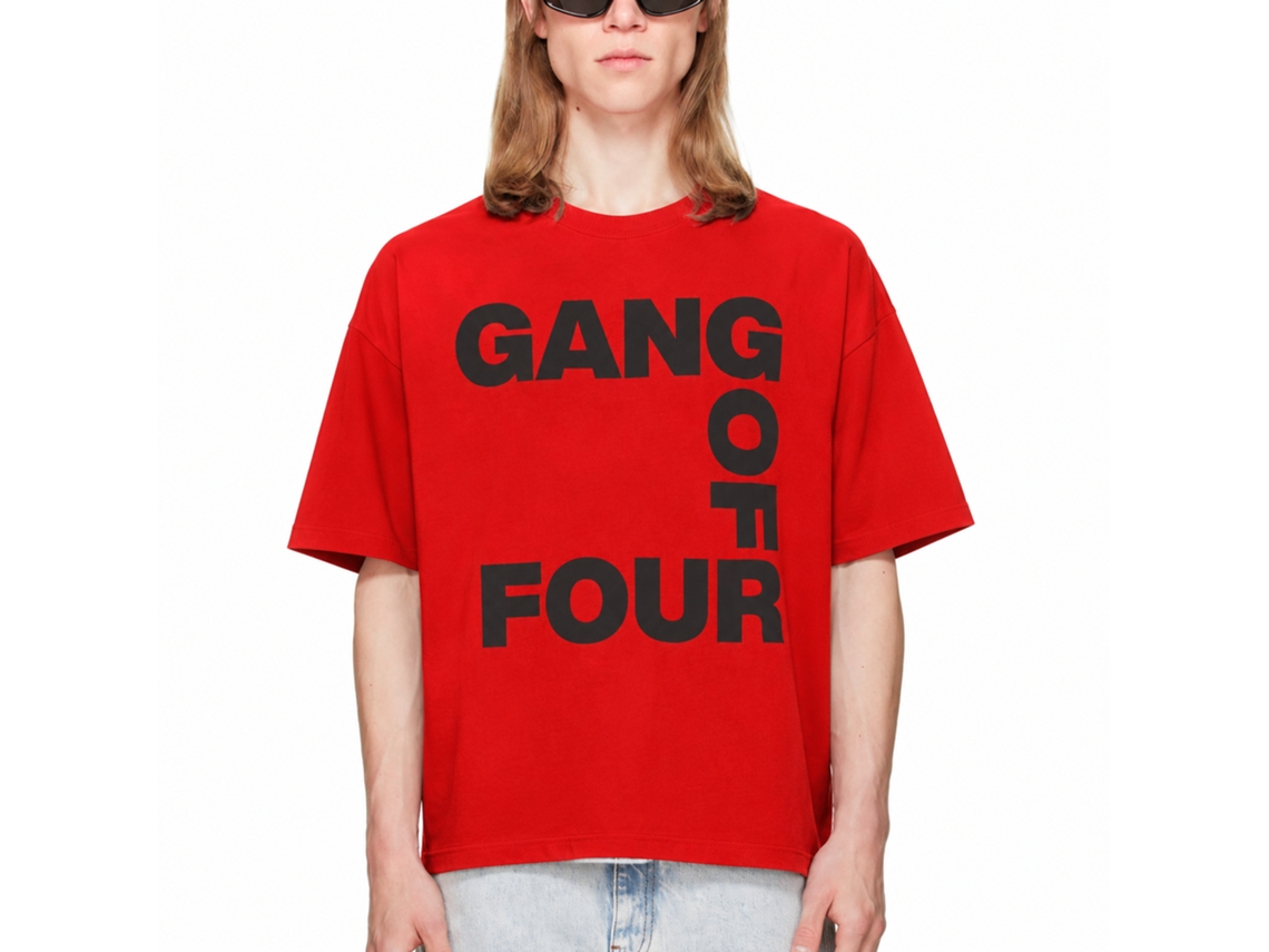 Gang Of Four Logo T-shirt Unisex Adults Size:xxxl