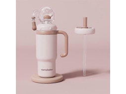 Copo De Água Para Crianças Com Forma De Baleia Em Aço Inoxidável Com Isolamento E Tampa À Prova De Vazamento Lotus Color