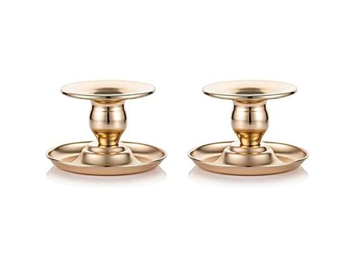 Juego De 2 Portavelas Retro, Portavelas De Cristal Vintage Para Aromaterapia, Navidad