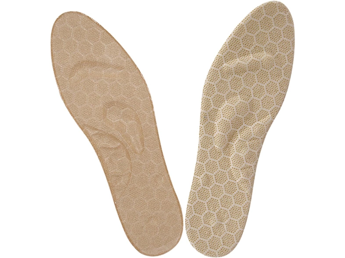 1par De Palmilhas Para Sapatos, Massageadoras E Respiráveis, Ajustáveis E Recortáveis Para Maior Conforto Praticidade