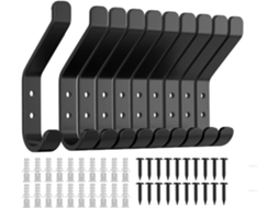 Conjunto de 10 Parafusos Fixação para Painéis Acústicos, Painéis de Parede, Quartos, Salas de Estar, Banheiros e Closets BRILVIBERA