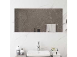 Vidaxl Espelho De Banheiro Led Transparente 100 X 50 Cm Retangular
