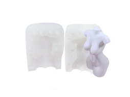 Mold de Silicone Humano Modelo L Cx rx 25 para Velas Aromáticas