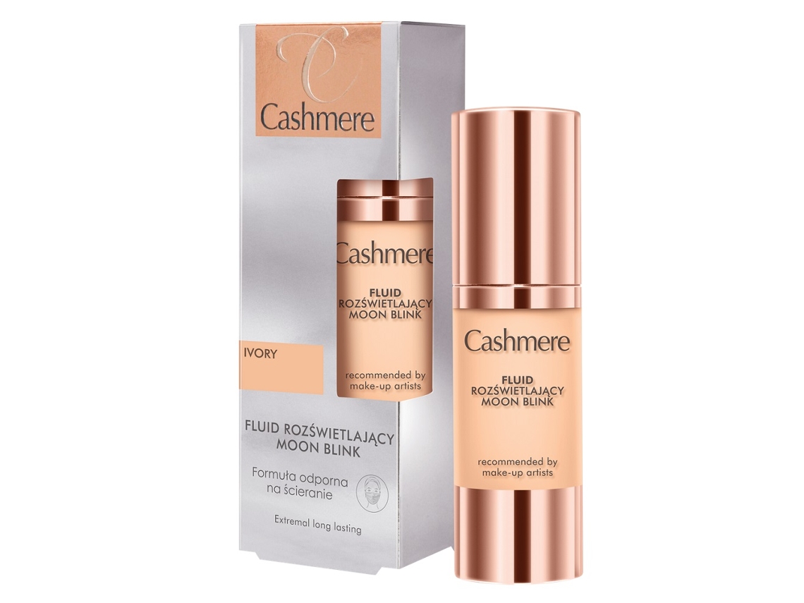 Brilho radiante Cashmere Fundação Marfim, 30ml