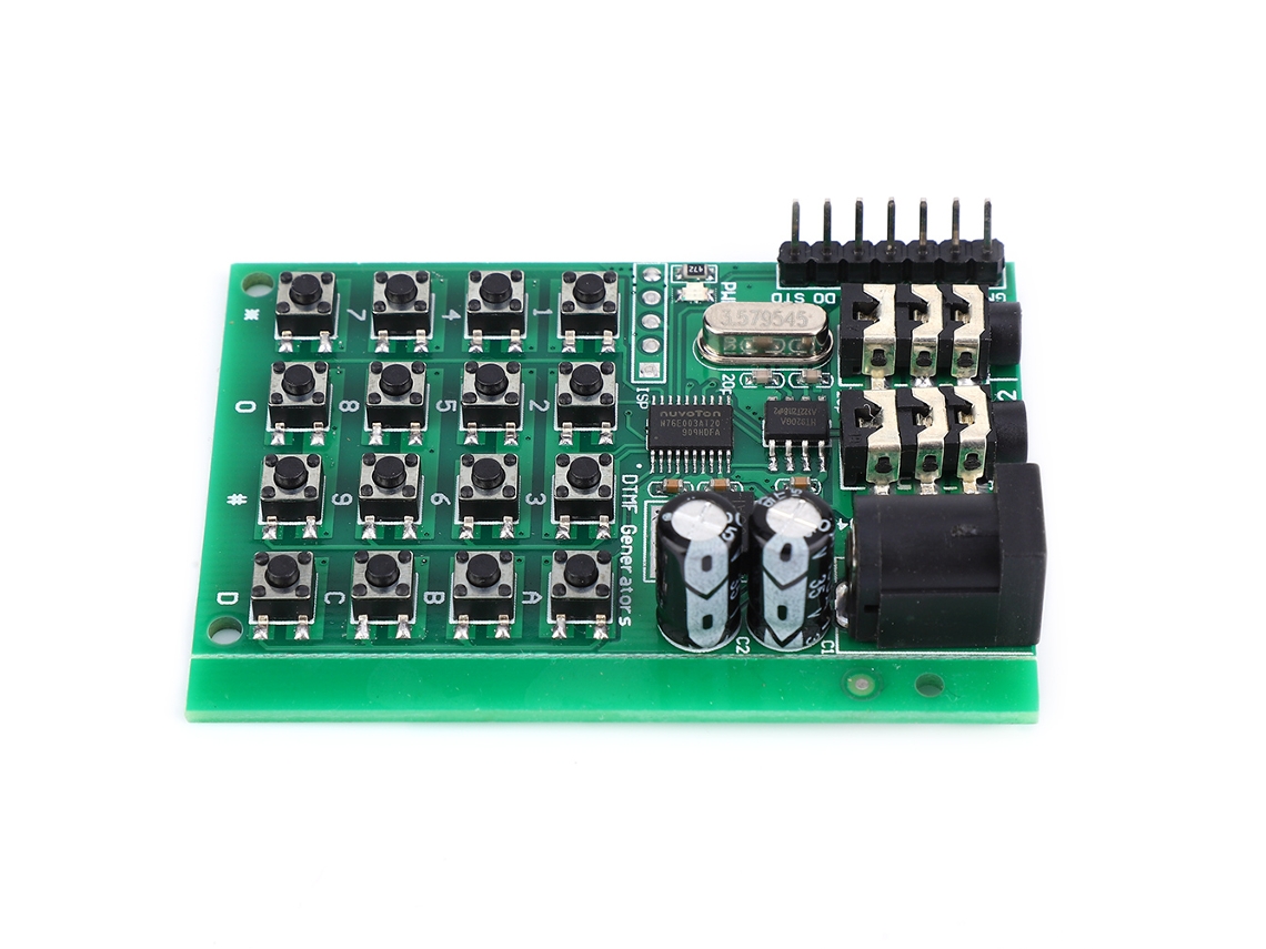 Módulo Gerador Áudio Dtmf Transmissor Dual 5~24vdc