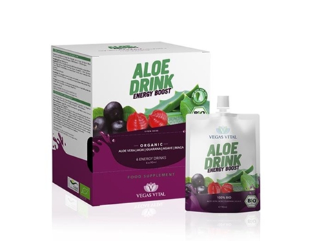 Bebida Energética Aloe Acai Bio Treino Energy Boost Vegas Vital