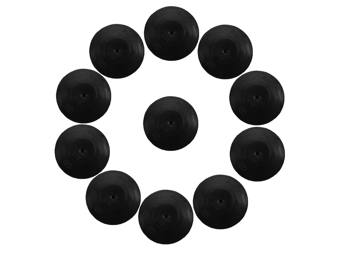 Conjunto de 30 presilhas de plástico para para-choques de carro, fixação resistente.