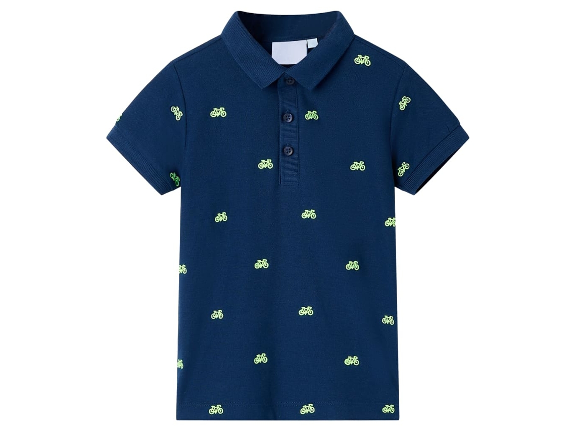 Polo Para Criança Azul-marinho 104