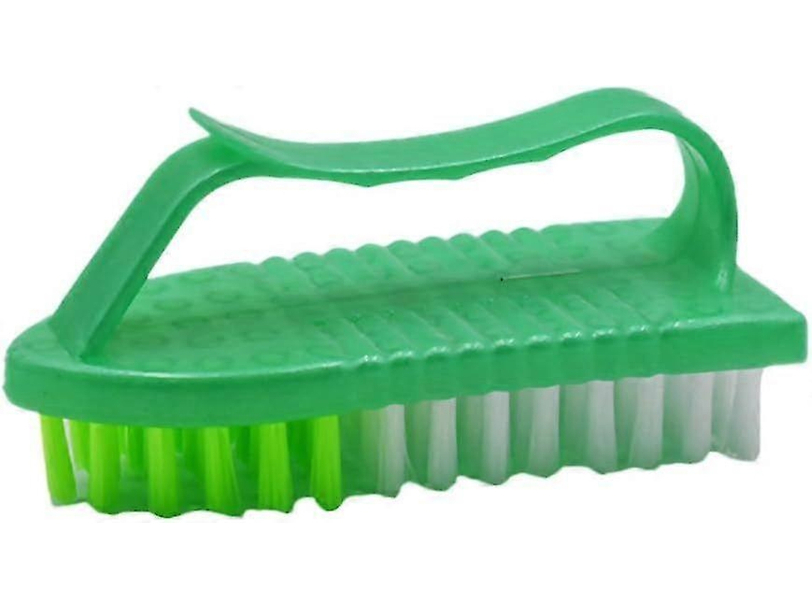 Escova De Lavanderia Resistente Com Cabo Plástico – Para Roupas E Sapatos