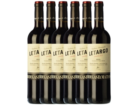 Vinho D. MATEOS D. Mateos Letargo Rioja Crianza (0.75 L - 6 unidades)