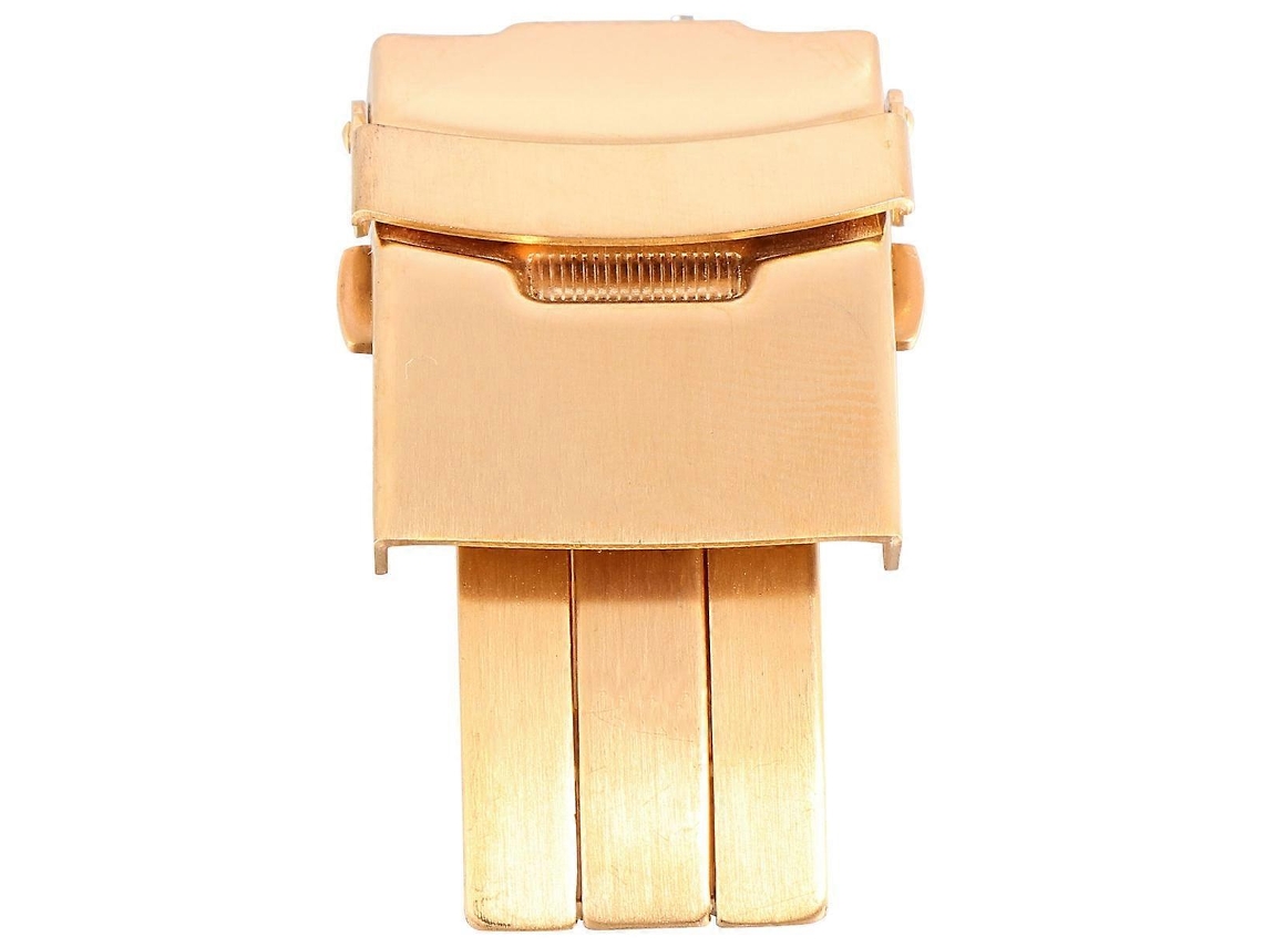 Peça Pulseira De Relógio Dobrável Fivela Retangular Durável Estilo Simples Para Uso Diário 10,5x2,5x0,4cm Olysi Shop