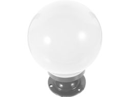 Globo de Acrílico Branco para Luminária Externa, Fácil de Instalar, Protetora, Ideal para Iluminação. SFUSHOS