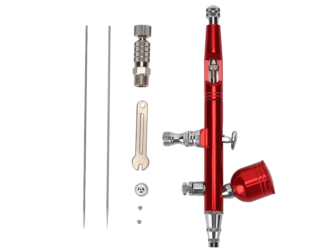Laxiscreed Aerógrafo De Tinta G1/8 Para Modelos Diy, 15-50 Psi, Corpo Em Latão, Pintura Com Precisão