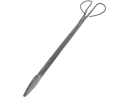 Pinça De Ferro Reforçado Para Lenha, Pinça Longa Para Lareira E Churrasqueira, Proteção Contra Calor Para Cozinhar Em