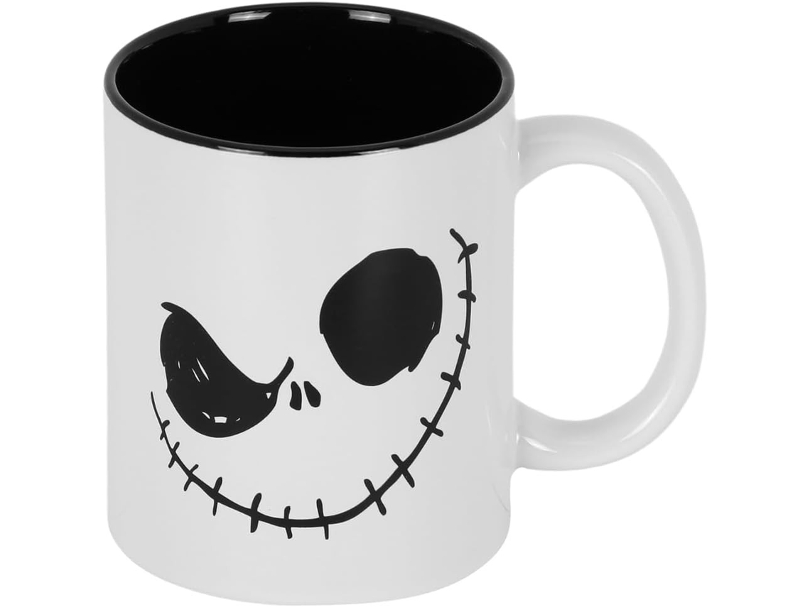 Caneca Jack'S Face Nightmare On Chrisstmas Disney 320 Ml INVICTUS