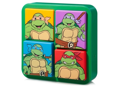 Luz De Parede Numskull Tmnt Logo 3d 40w Verde Interior