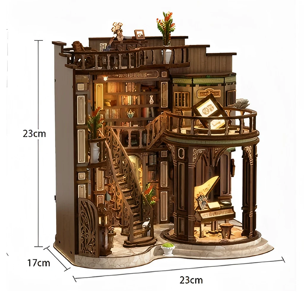 Kit Mini para Montar Casa de Bonecas e Decorar o Quarto. MDUG