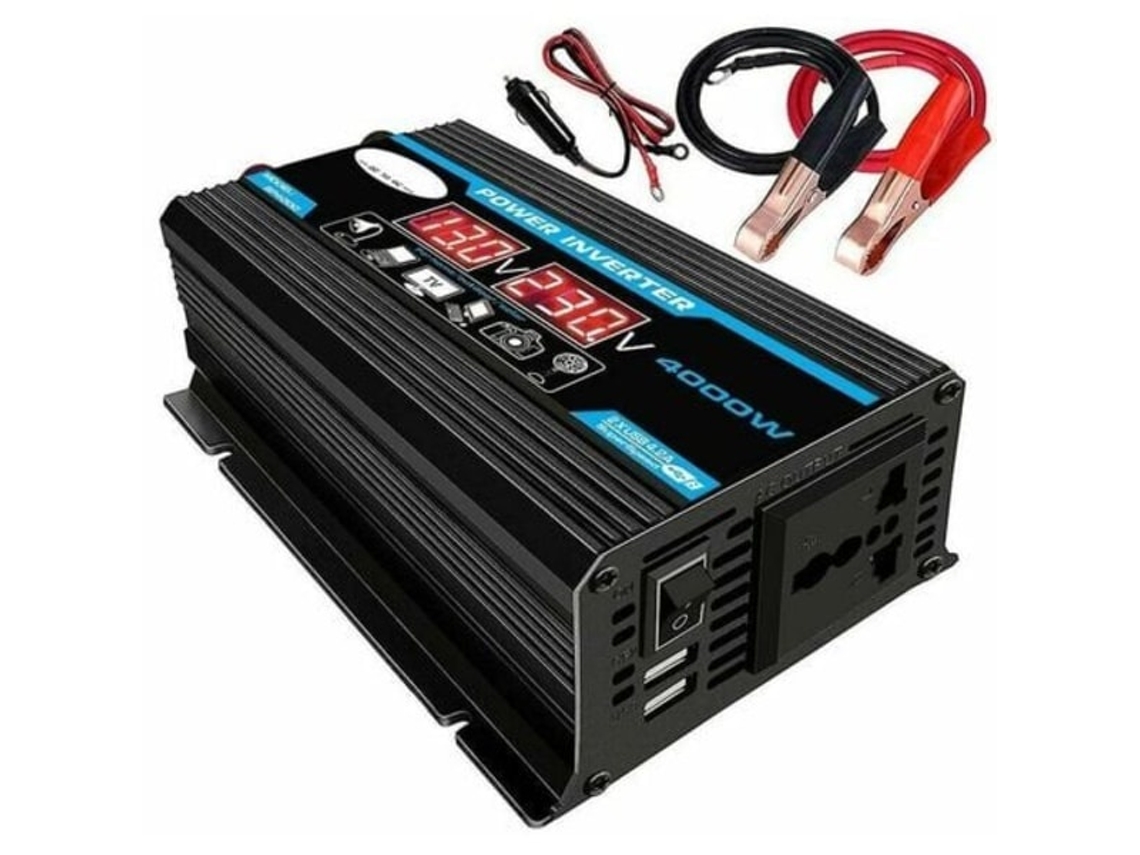 Lurelia Inversor De Tensão, 4000 W, 12 V, 220 V, Onda Modificada