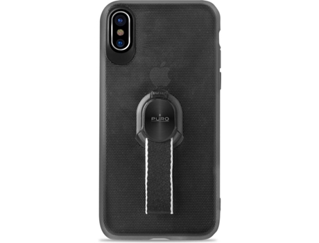 Capa iPhone X, XS  Magnet Strap Preto