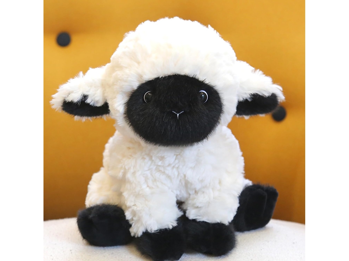 Ovelha De Pelúcia, 22cm/8,66 Polegadas, Brinquedo Macio E Fofo,